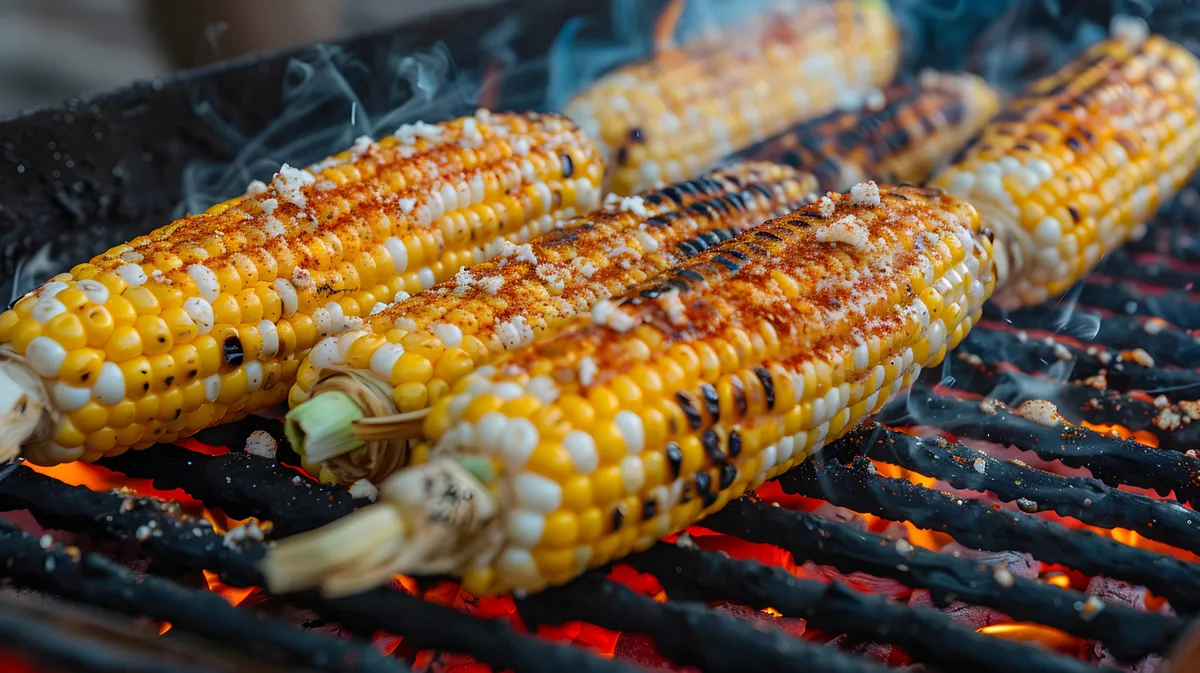 grillkukorica, grillezés, csemegekukorica
