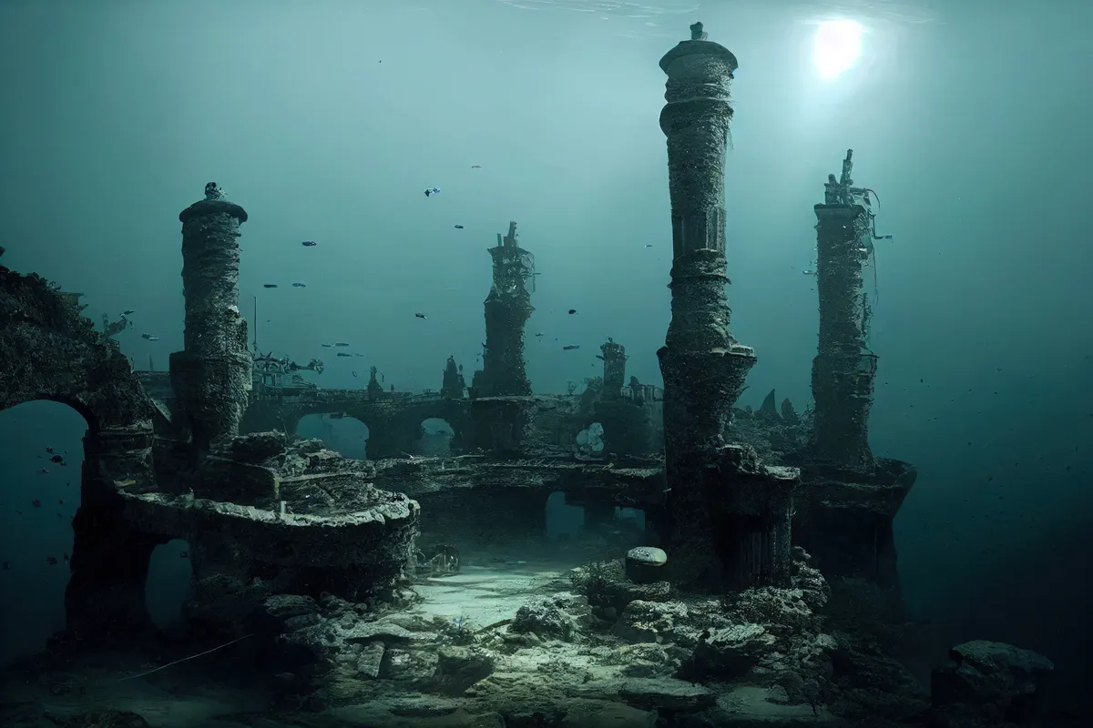 Atlantisz, elveszett város, elsüllyedt város