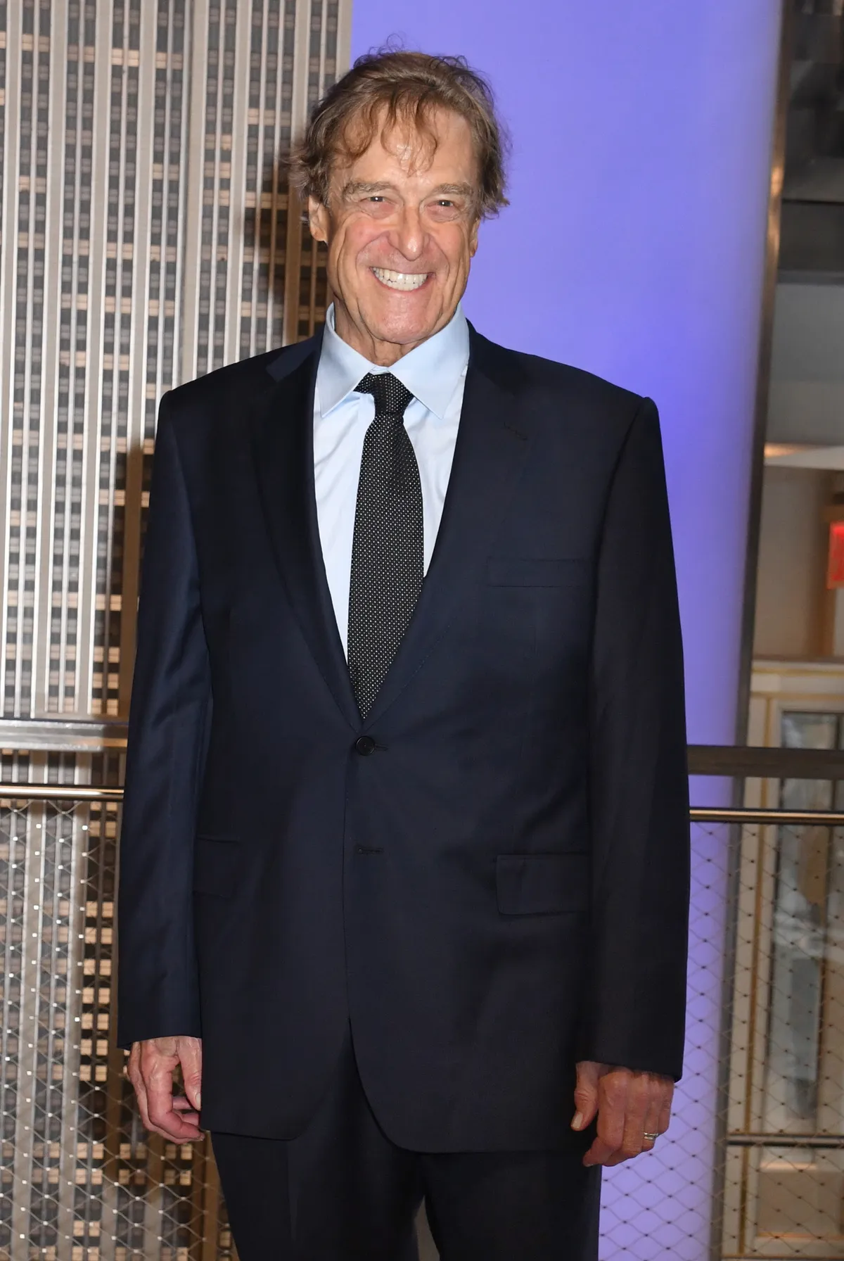 The Cast of Smurfs Light The Empire State Building