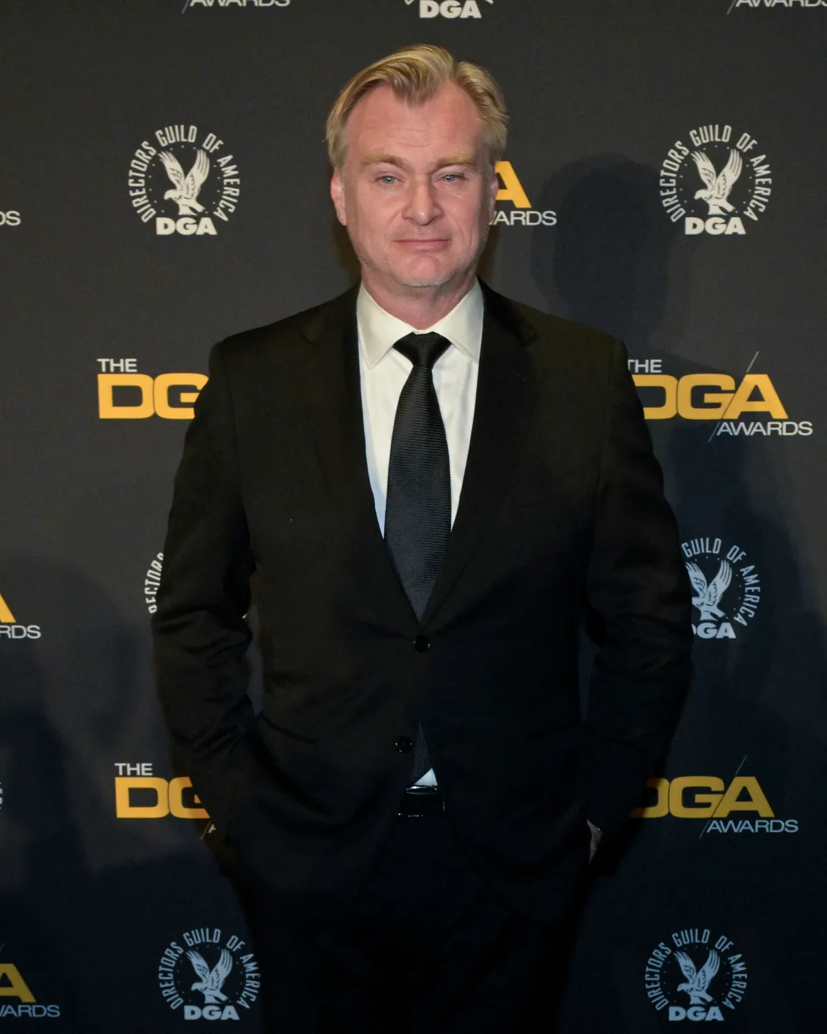 Christopher Nolan, Photocall de la 77ème édition de la soirée Directors Guild Awards au Beverly Hilton à Los Angeles