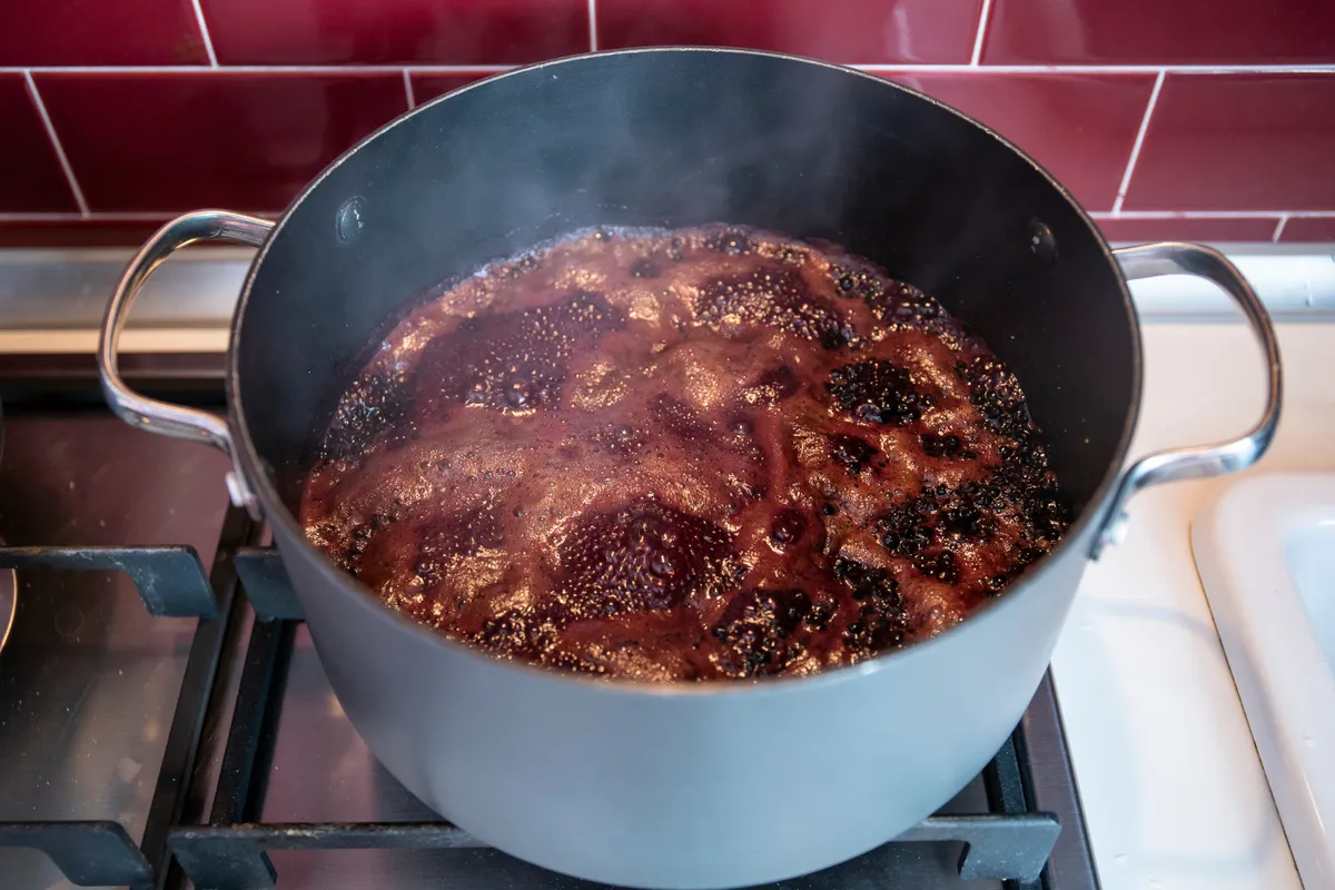 bodzalekvár, bodza, lekvár, házilag, recept, befőzés