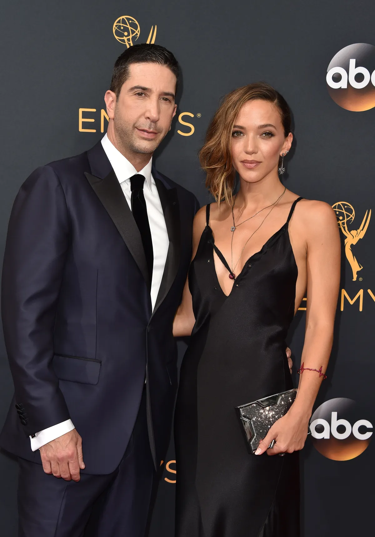 David Schwimmer feleségével