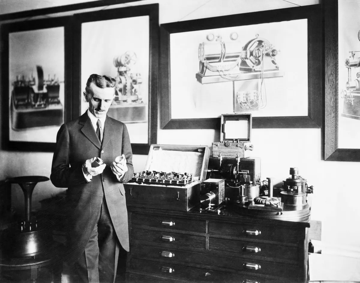 Nikola Tesla, feltaláló, váltóáram