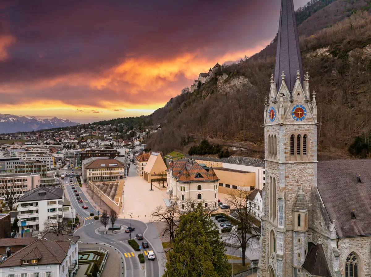 Liechtenstein, Vaduz, Szt. Florian katedrális