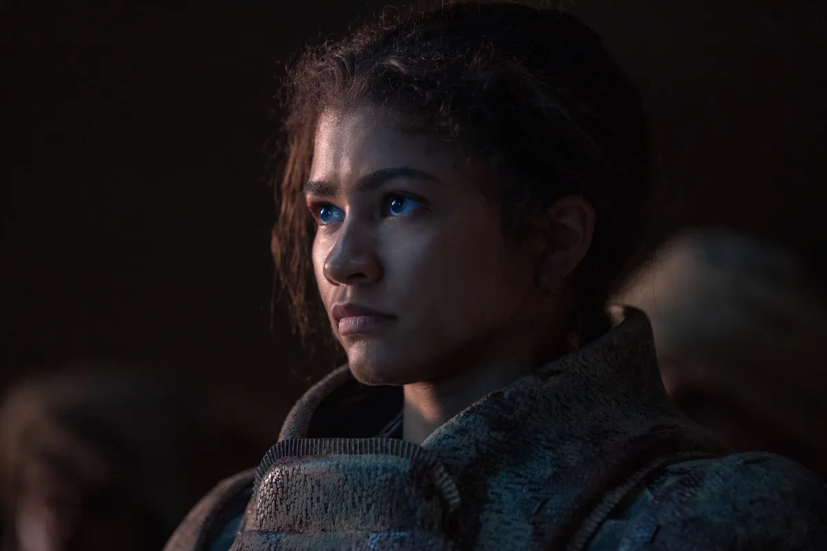 2024 - Dune: Part Two - Movie Set. Zendaya