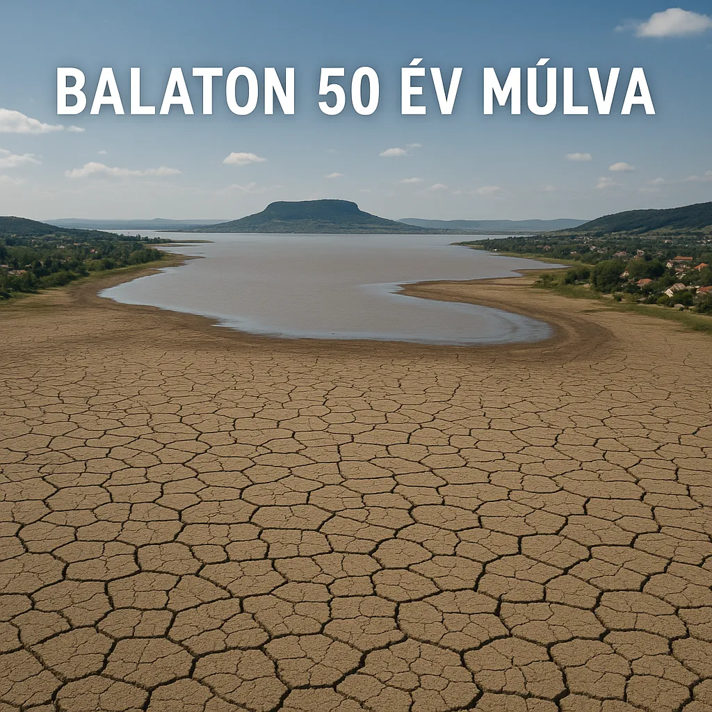 Balaton, klímaváltozás, tó, kiszáradt Balaton, aszály