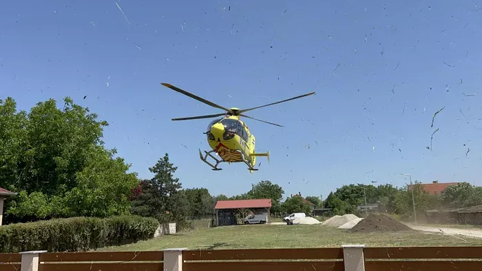 Mentőhelikopter kellett: Két súlyos sérült a balesetben
