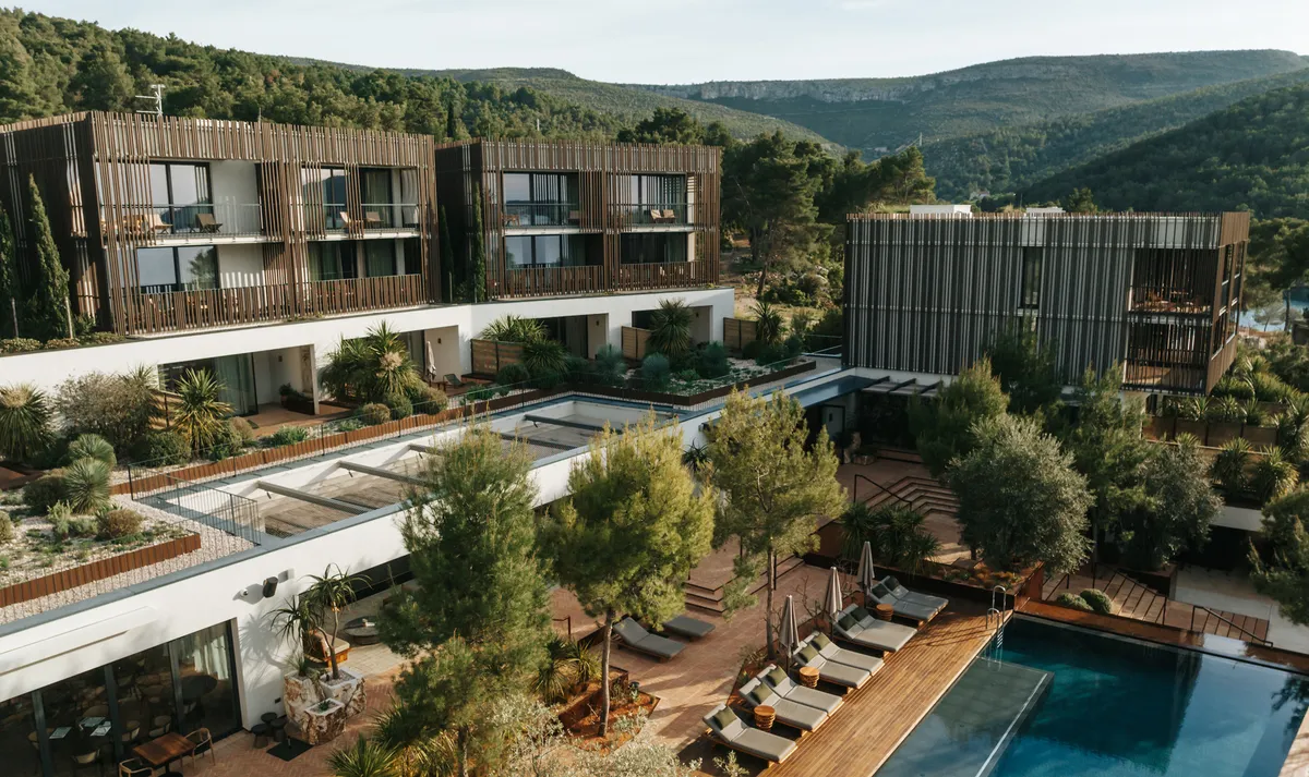 tengerparti luxusszállodák, Hvar, maslina Resort