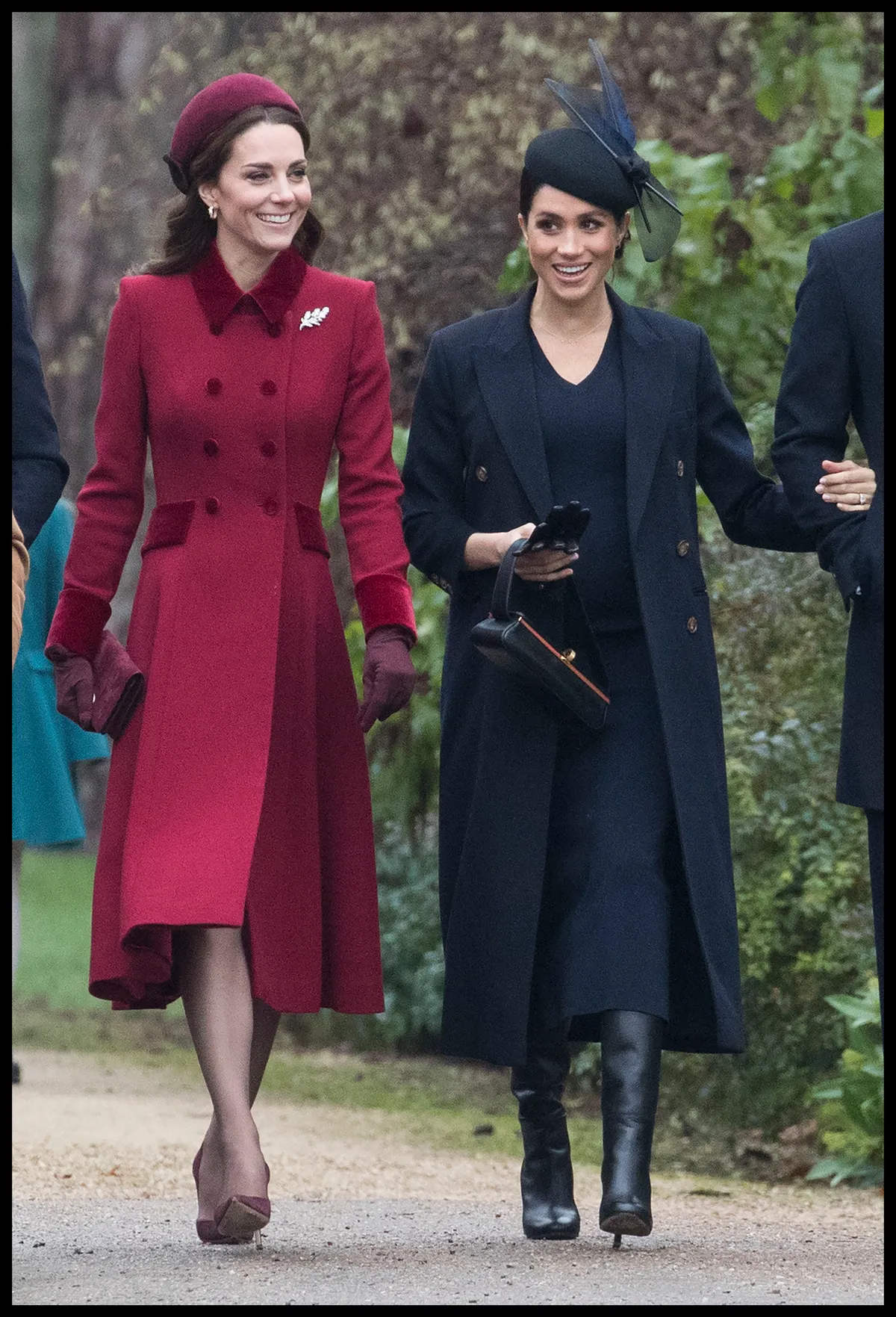 Royals at Christmas Day church service
