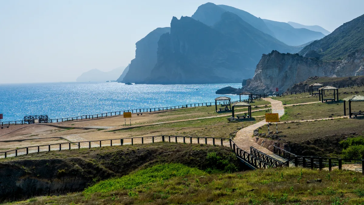 Salalah, Omán, Al Mughsail Beach