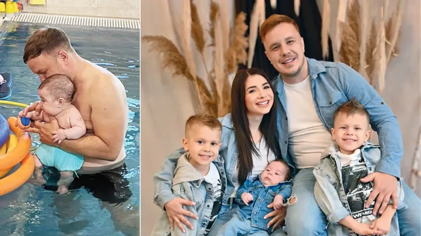Fekete Dávid kisfia állapotáról: „Napról napra látjuk a fejlődést Sebin!”