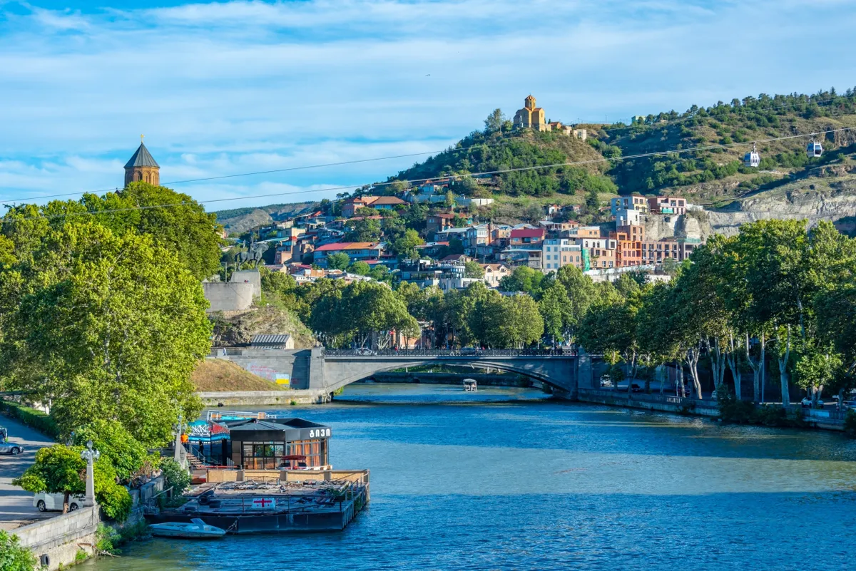 Tbiliszi titkai, városkép, Georgia