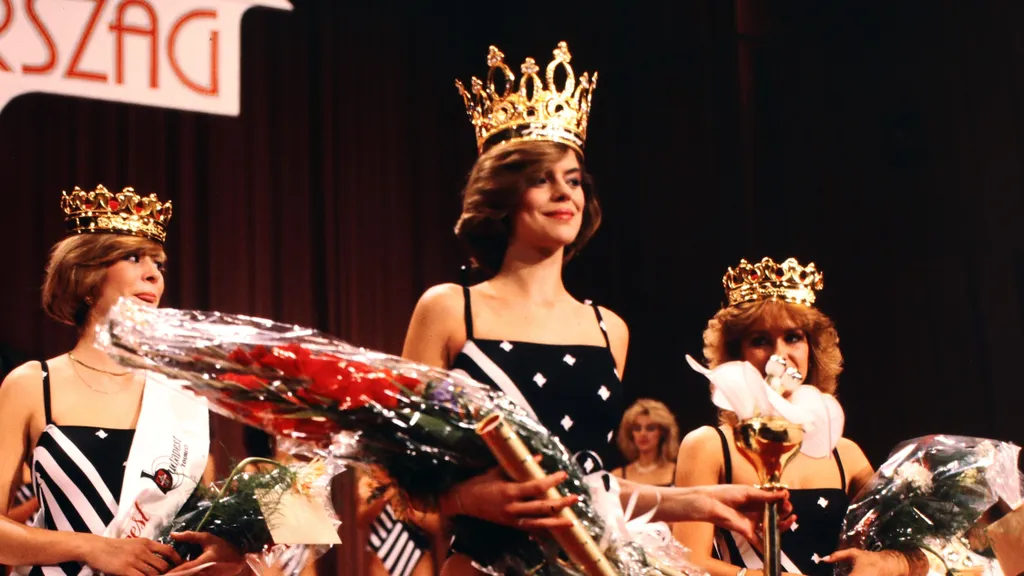 Molnár Csilla Andrea, az 1985-os Miss Hunary győztese.