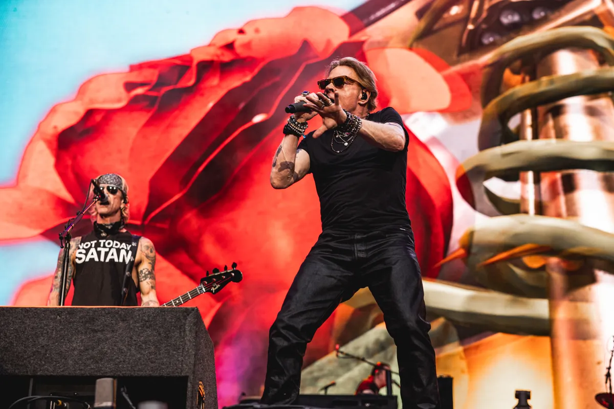 Guns N' Roses, koncert, Puskás Aréna