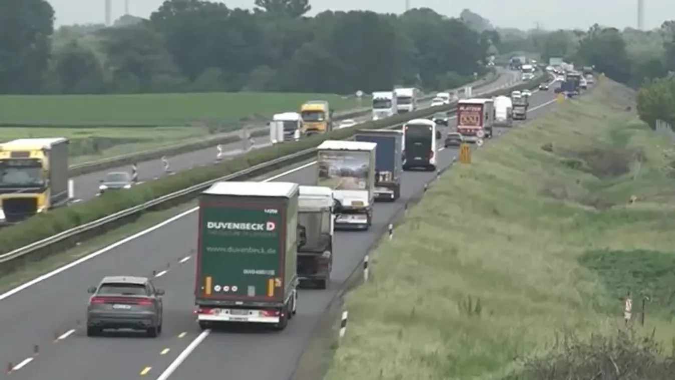 Teljes útzár: tömegkarambol történt az M3-as autópályán