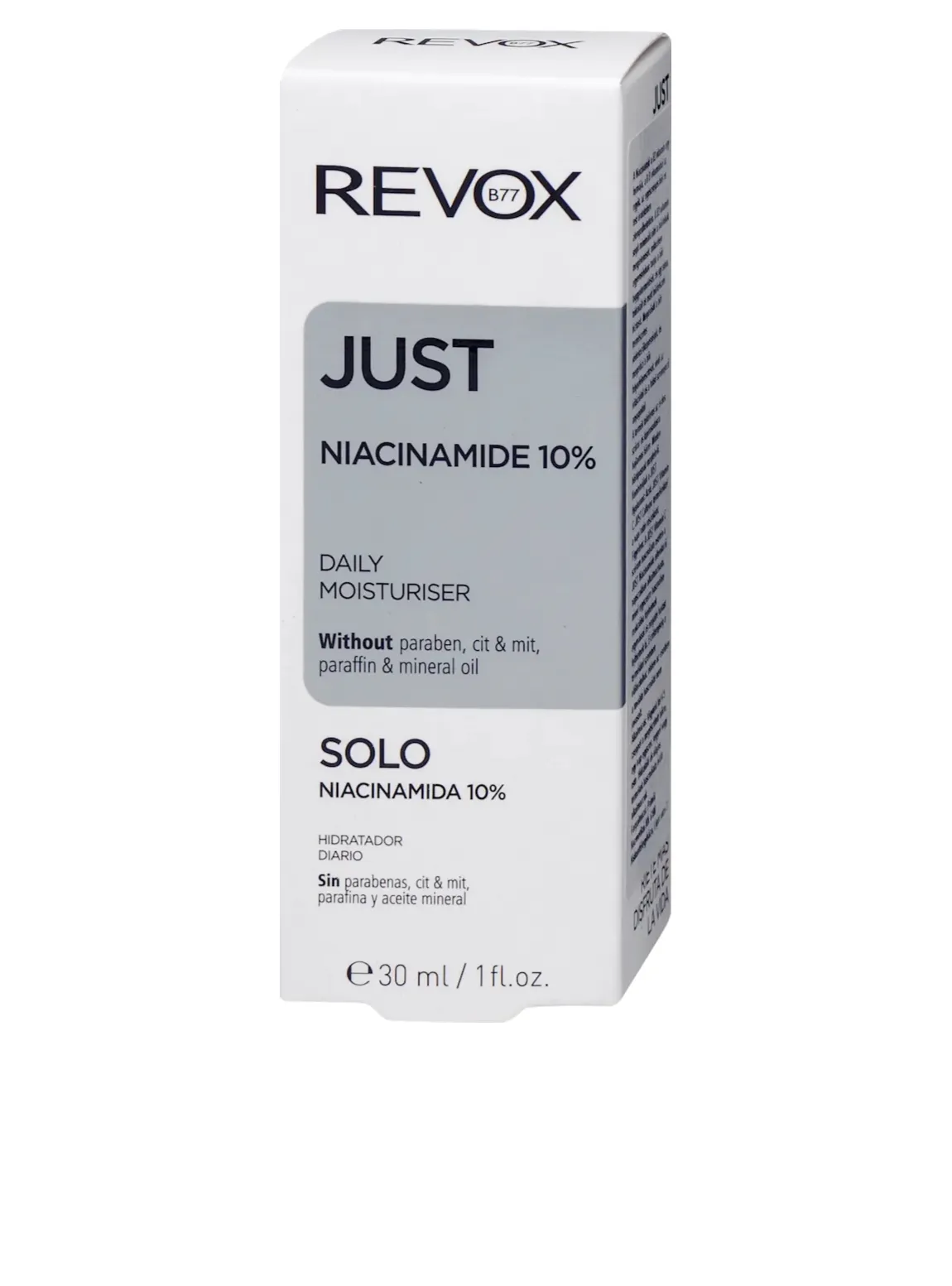 zsíros bőr, niacinamid, Revox
