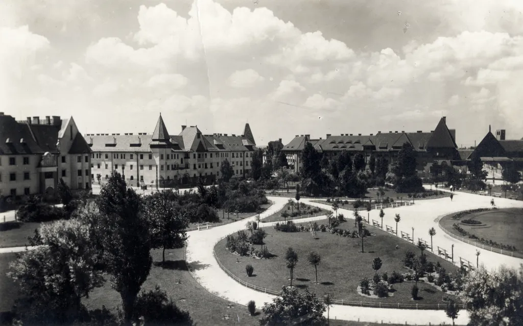 Wekerletelep, Kós Károly (Fő) tér. - 1928.