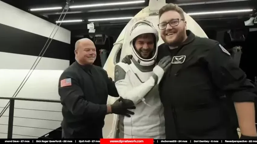 Kapu Tibor visszatérése a világűrből