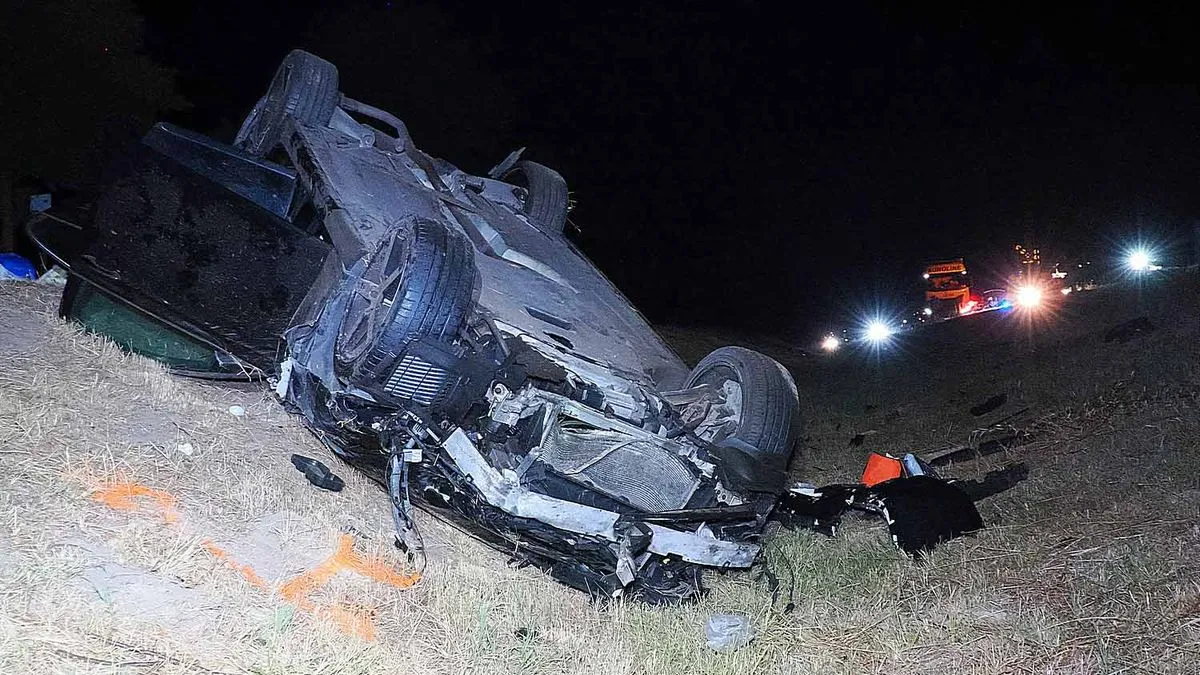 M5-ös autópályán baleset miatt leállt a forgalom 