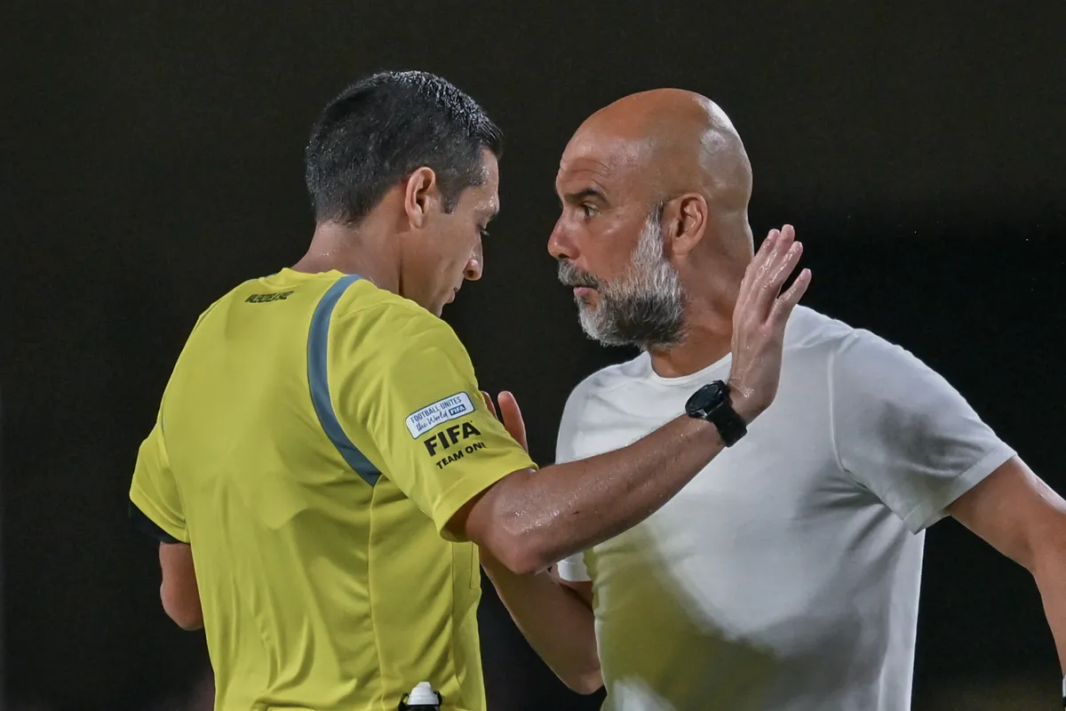 Pep Guardiola felháborodása