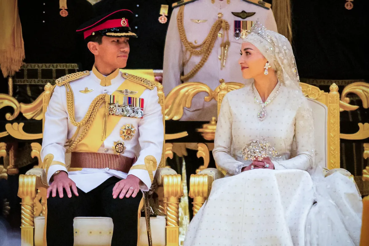 világ legnagyobb esküvői, brunei herceg, házasság