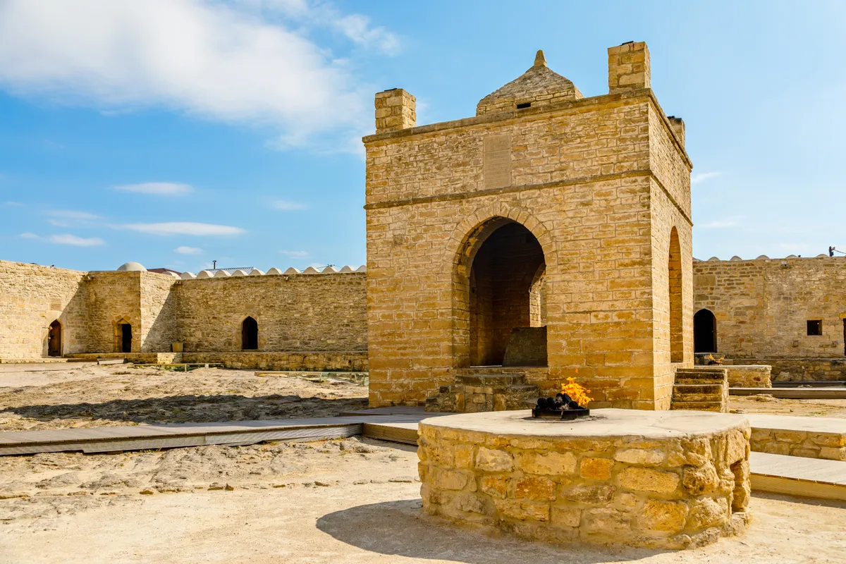 Baku, Azerbajdzsán, Ateshgah tűztemplom