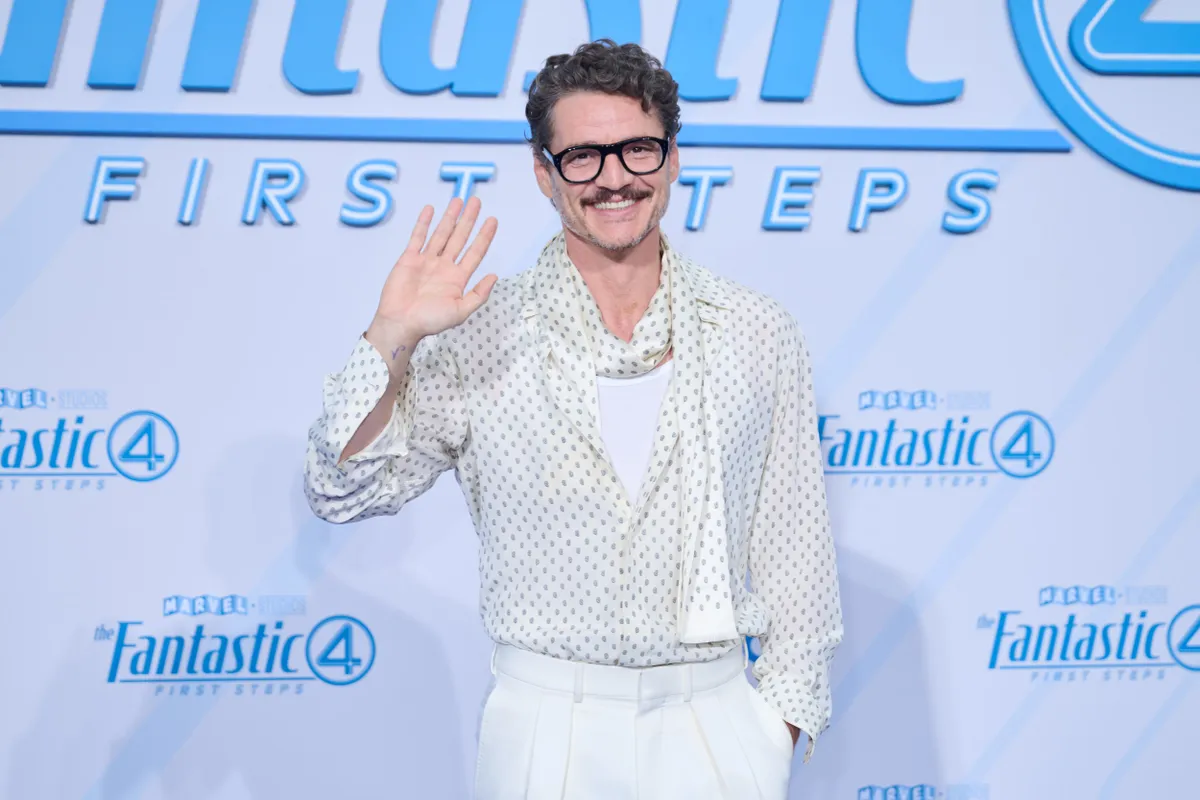 Pedro Pascal Fan event for the movie "The Fantastic Four - First Steps"