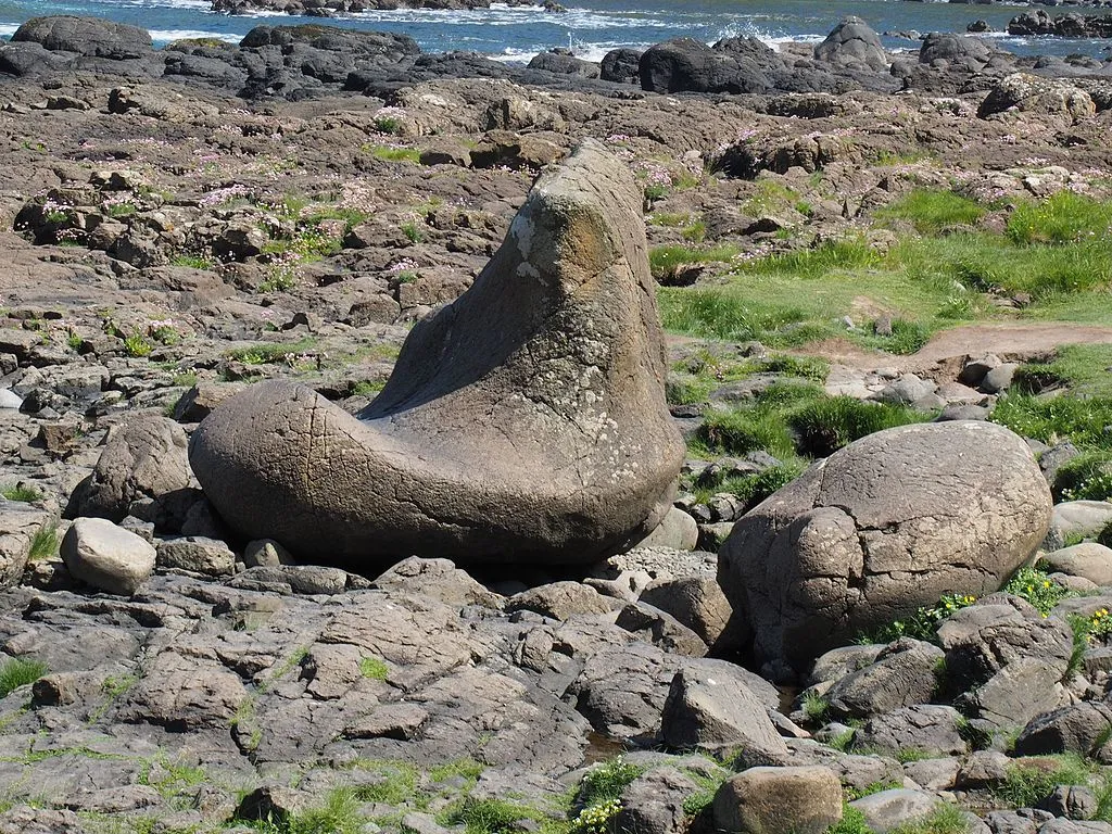 Giant’s Causeway, óriás csizmája, tengerpart, bazaltforma