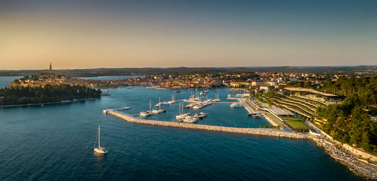 tengerparti luxusszállodák, Rovinj, Grand Park Hotel