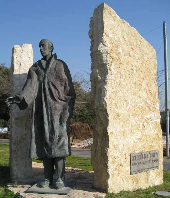 Raoul Wallenberg, svéd diplomata, Tel Avivi emlékmű
