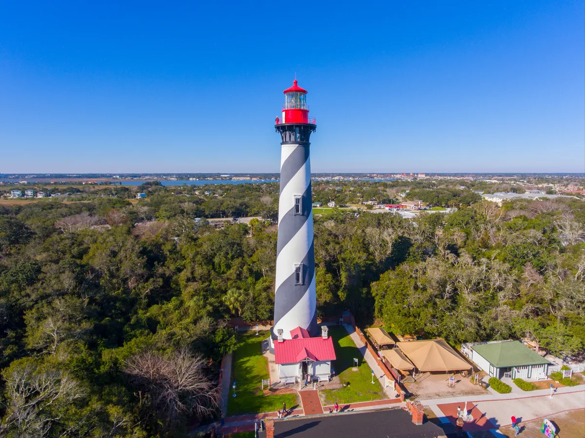  St. Augustine világítótorony, Florida, William Russel, kísértetjárta