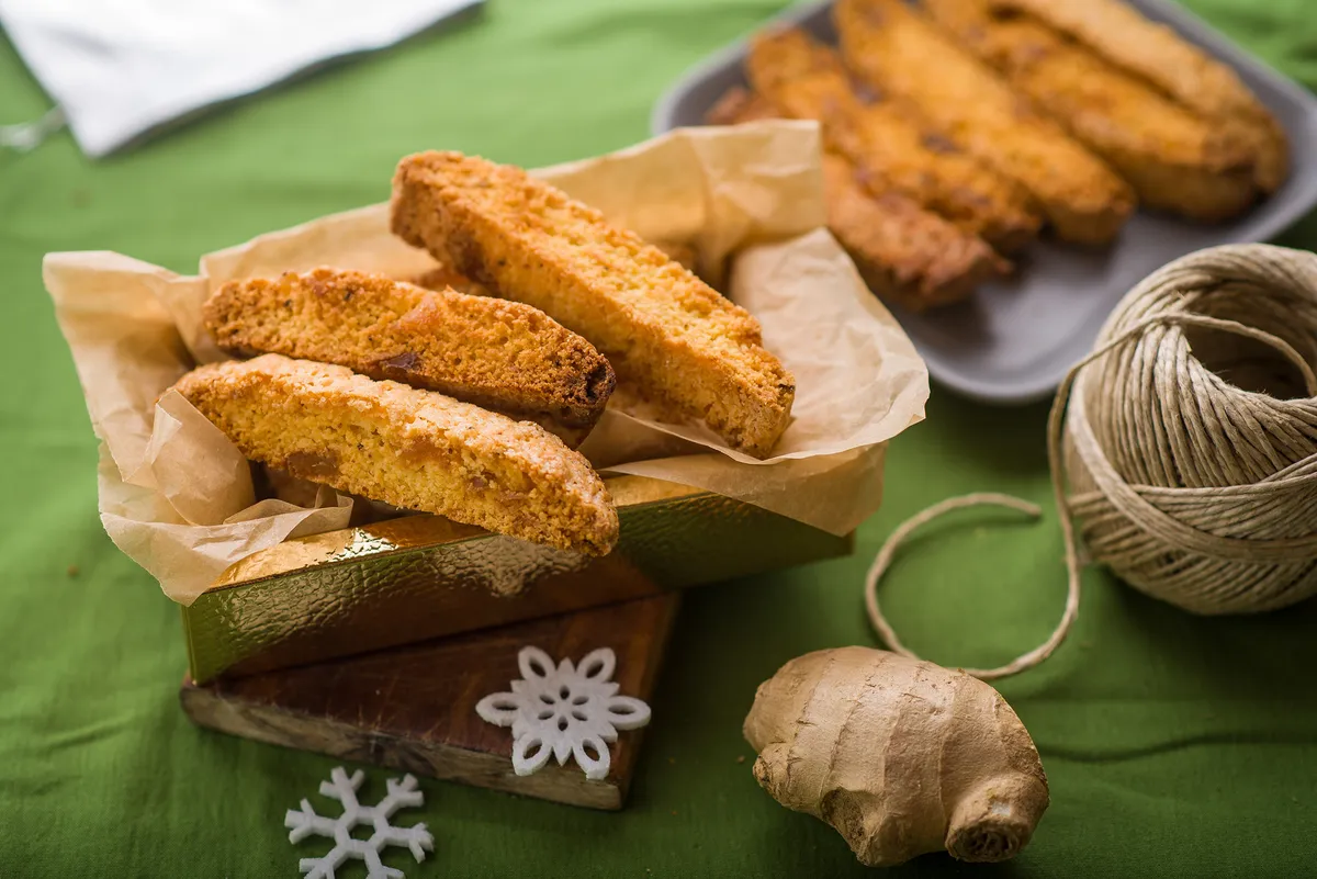 olasz édesség: gyömbéres biscotti 