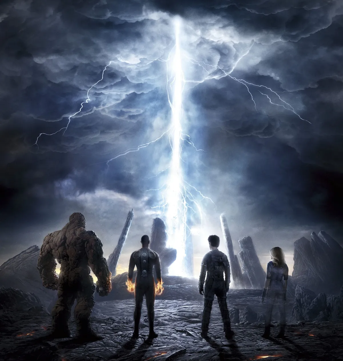 2015 - Fantastic Four - Movie Set