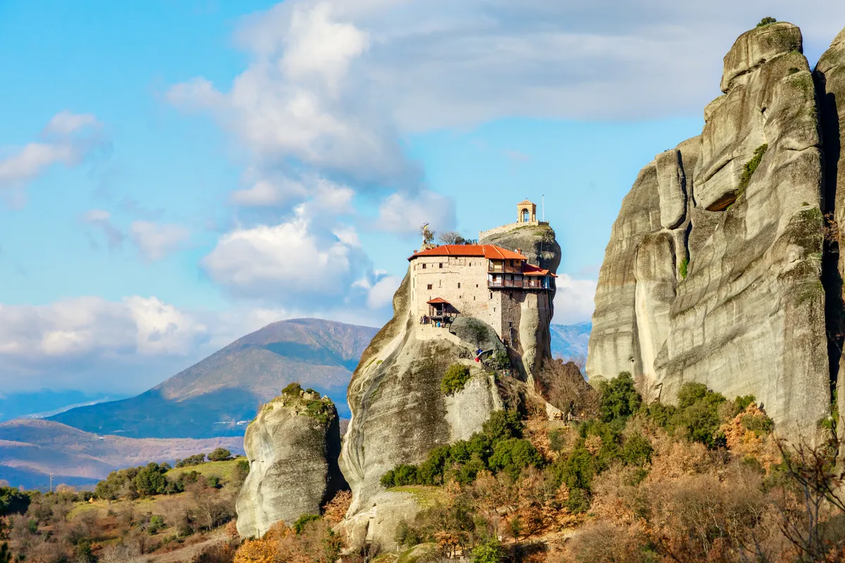 Meteorák, Görögország, kolostorok