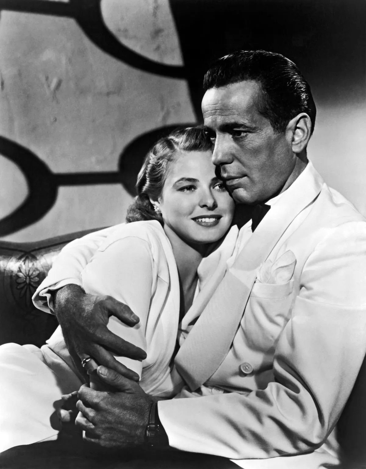 A sármos Humphrey Bogart oldalán játszott a világ egyik leghíresebb filmklasszikusában, a Casablancában (Fotó: Underwood Archives/Universal Images Group)