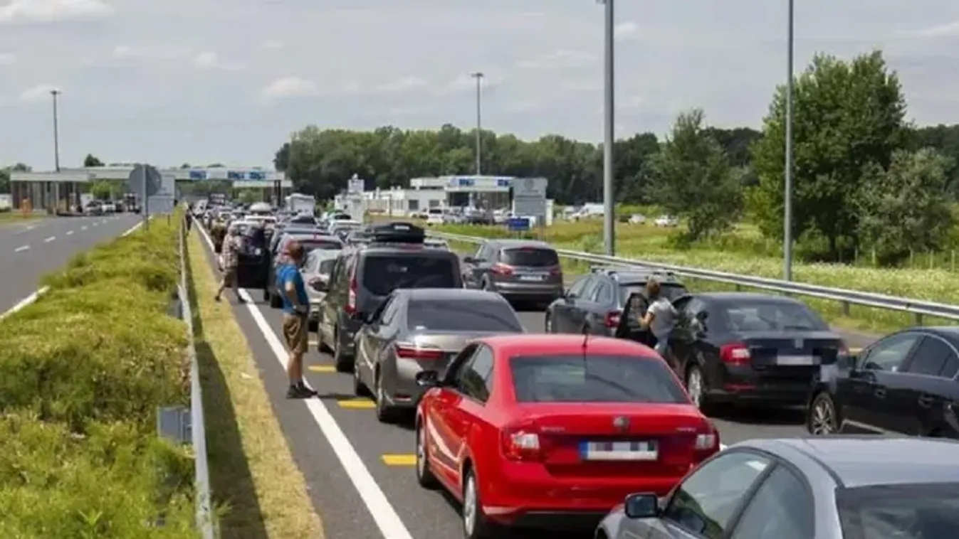 Brutális torlódás alakult ki az M1-esen, de máshol is rossz a helyzet