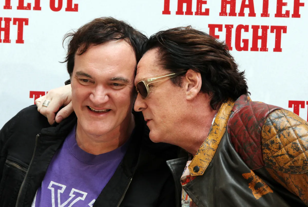 Tarantino egyik kedvenc színésze és alkotótársa volt Michael Madsen, aki a Volt egyszer egy...Hollywood-ban is együtt forgatott a rendezővel (Fotó: Marco Ravagli / Barcroft Media)