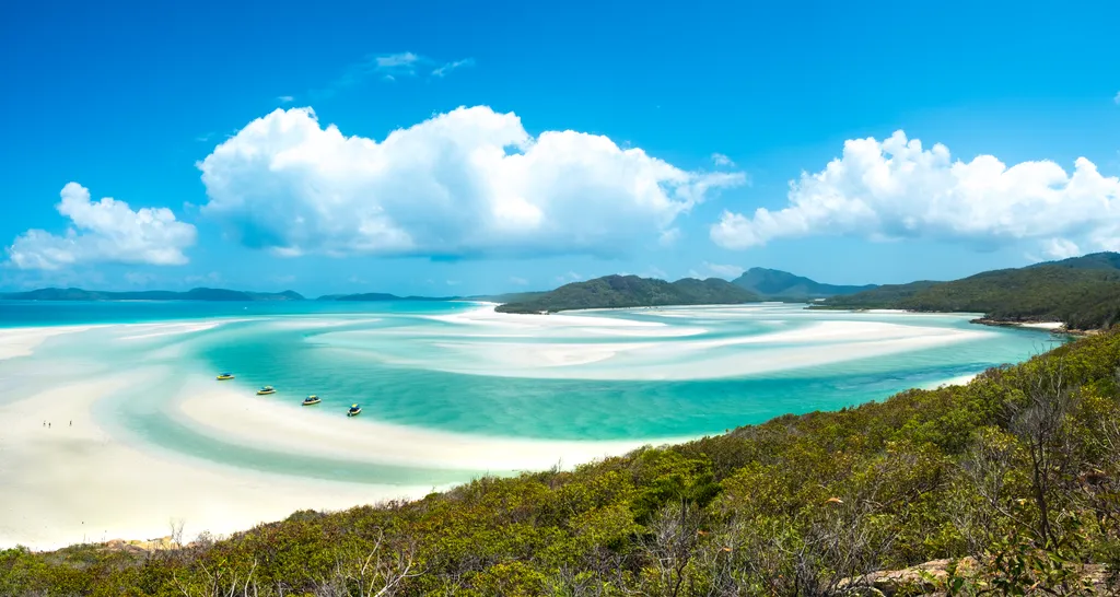 strand, tengerpart, Whitehaven beach