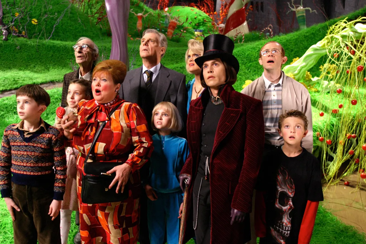 Johnny Depp 'Charlie and the Chocolate Factory' Movie Stills