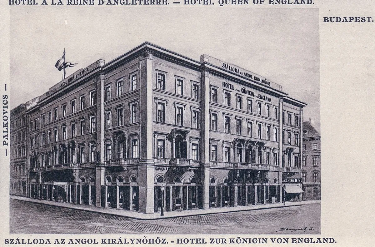 történelmi szállodák, Magyarország, Angol Királynő Szálló