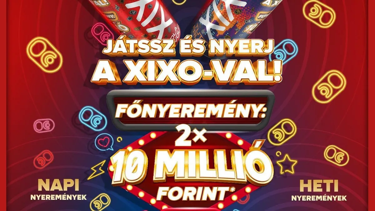 Tízmilliók egy nyitófüllel – elindult a XIXO történetének legnagyobb nyereményjátéka
