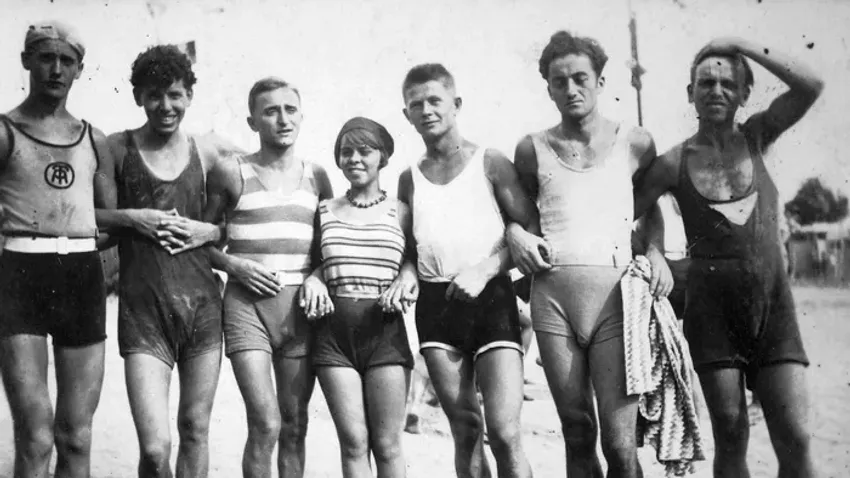 Így strandoltunk száz éve-képgaléria