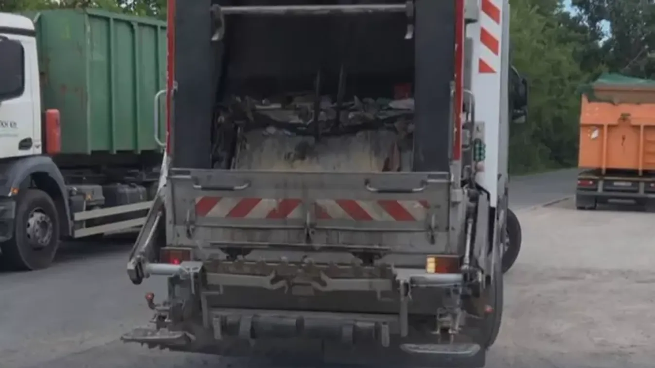 Horrorbaleset: kukásautó szemétprése rántott be egy férfit Sopronban, órákig tartott a mentés