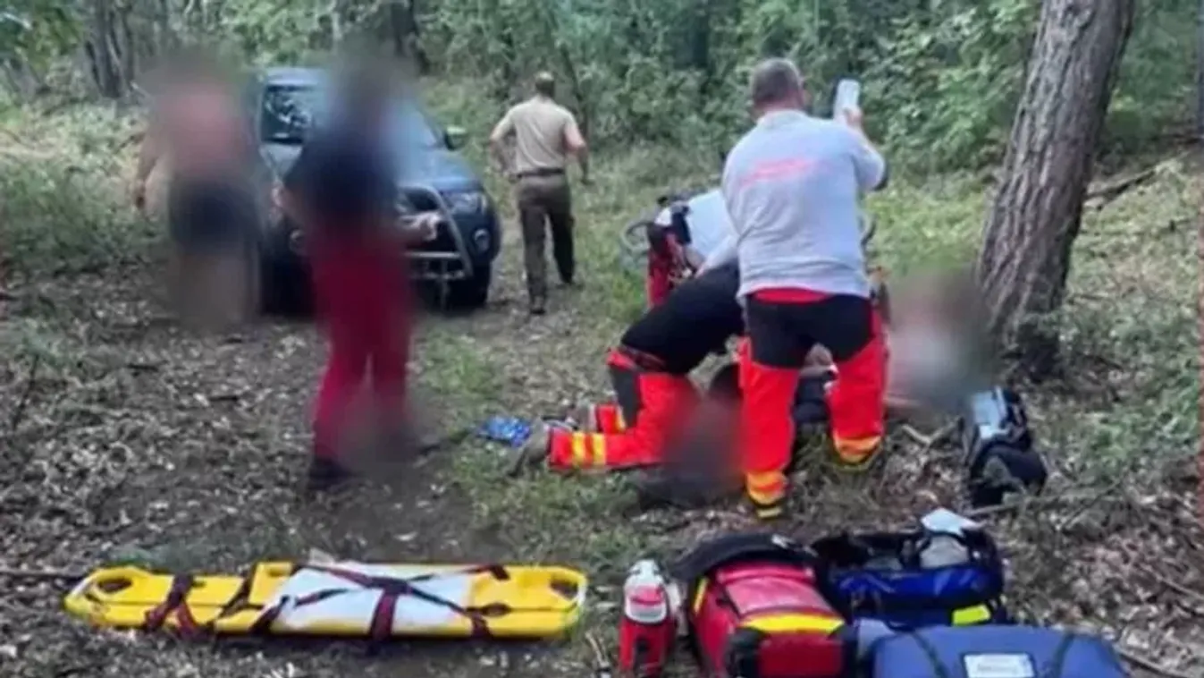 Horrorbaleset Balatonfüreden, pánikban riasztották a mentőt - Videó