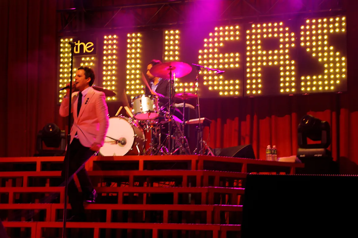The Killers Perform at Summer Stage - New York Sziget