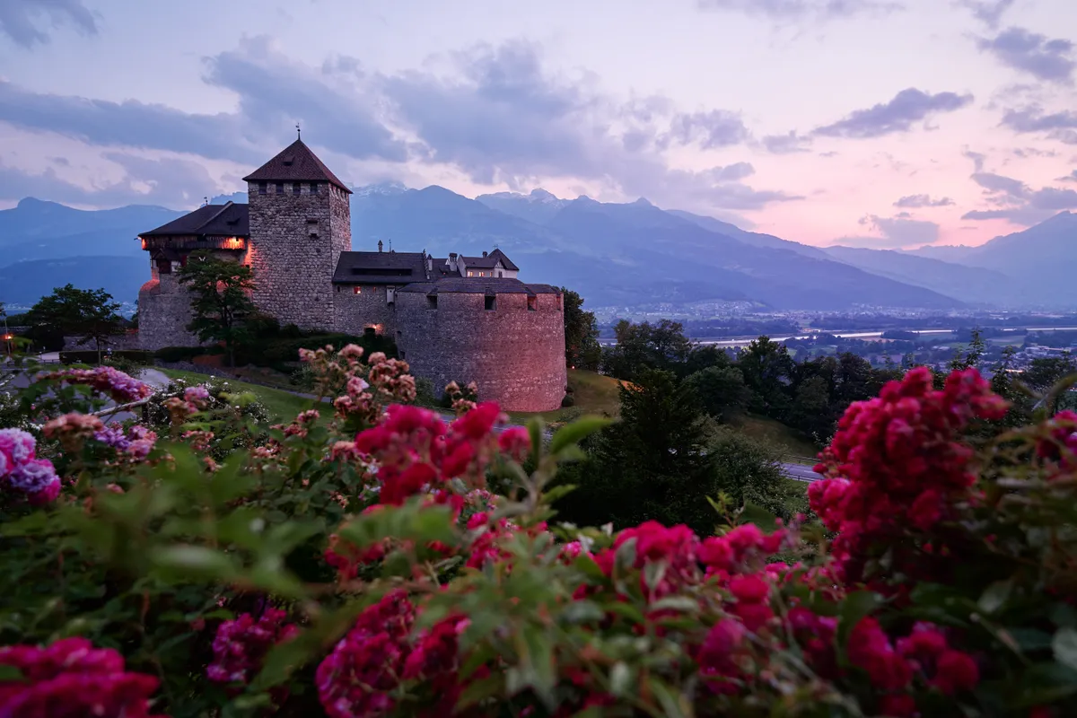 Liechtenstein, Vaduz, hercegi vár