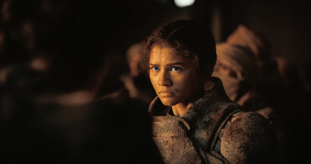 2024 - Dune: Part Two - Movie Set. zendaya