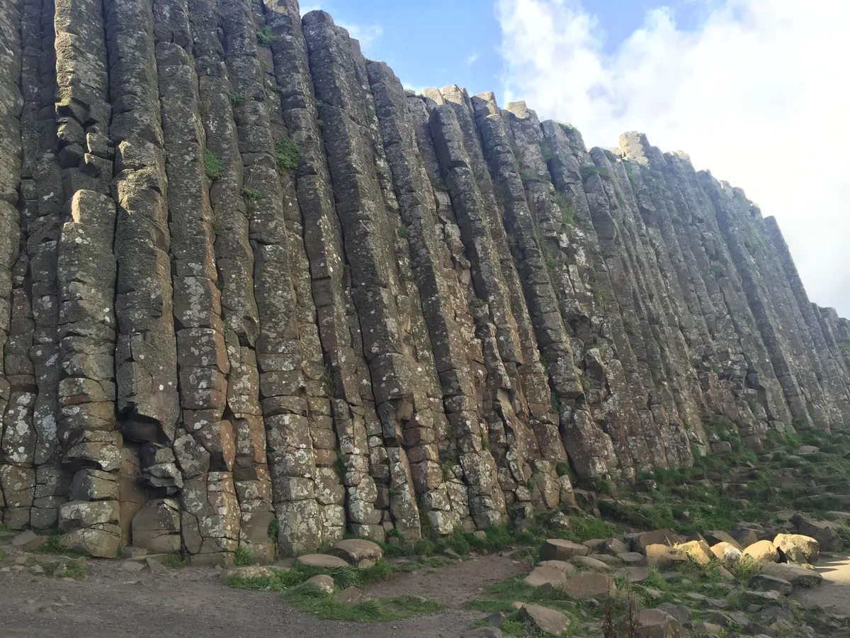 Giant’s Causeway, bazaltoszlopok, vulkanikus működés