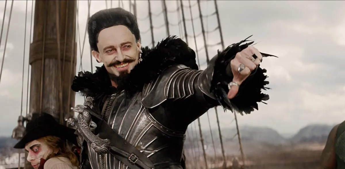 Hugh Jackman kalózkodása, mint Feketeszakáll