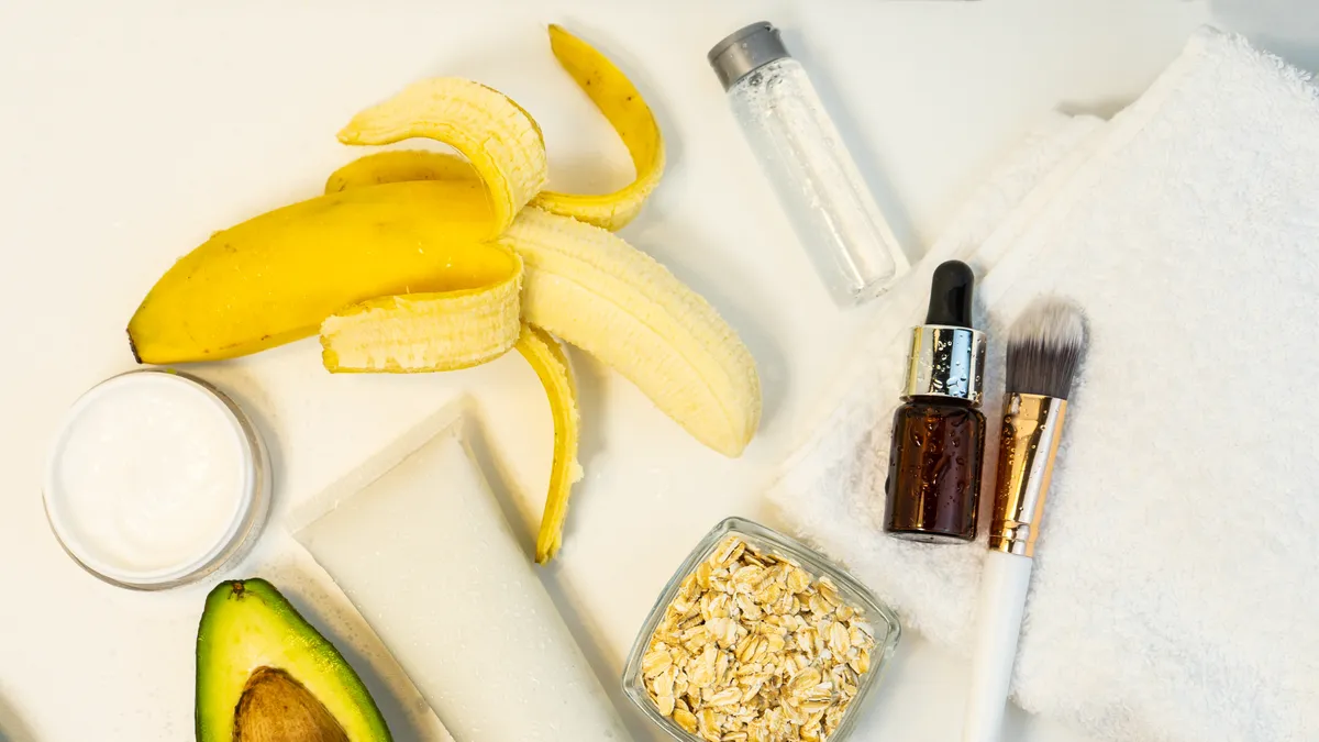 arcmaszk, banán, filléres, házilag